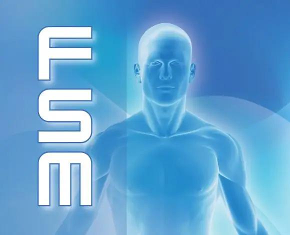 FSM futuristic blue man image